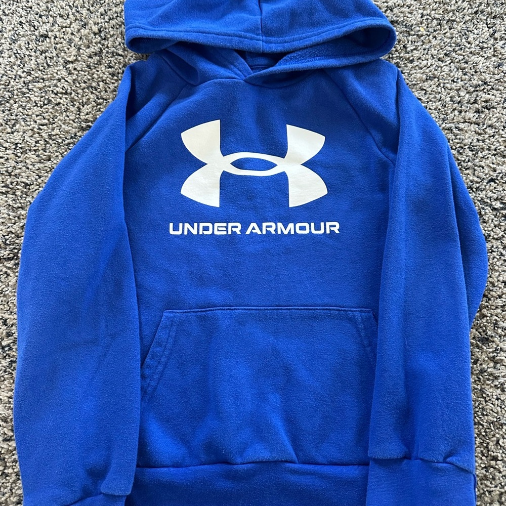 Under Armour Blue Hoodie for Kids